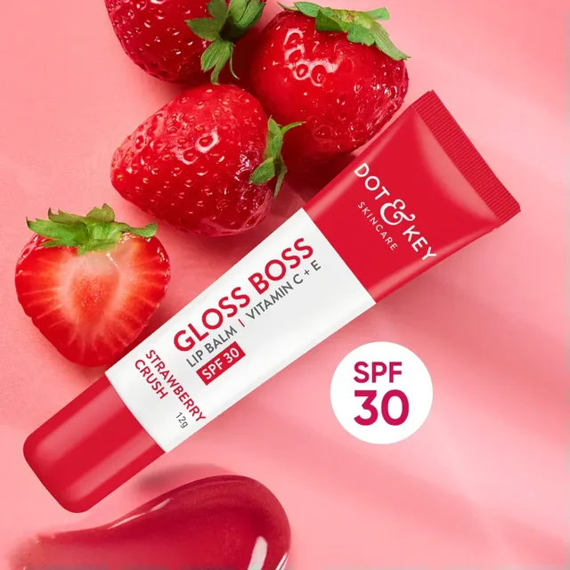Dot & Key SPF 30 Tinted Lip Balm (Strawberry Crush - High Tinted) - 4.9 g
