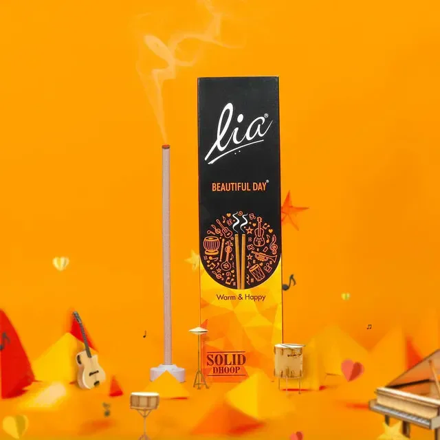 Lia Warm & Happy Solid Dhoop - 24N