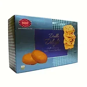 Karachi Bakery Double Delight Fruit & Osmania Biscuit - 400g