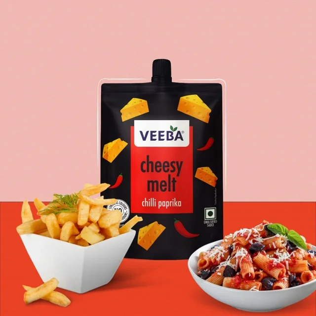 Veeba Cheesy Melt Chilli Paprika - 200 gm