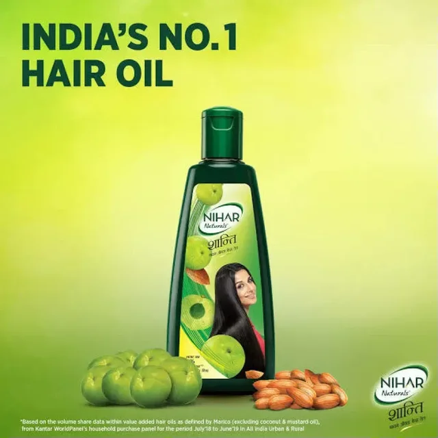 Nihar Naturals Shanti Amla - Hair Oil - 240 ml