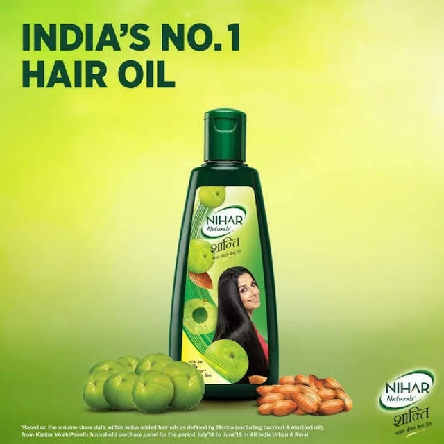 Nihar Naturals Shanti Amla - Hair Oil - 400 ml