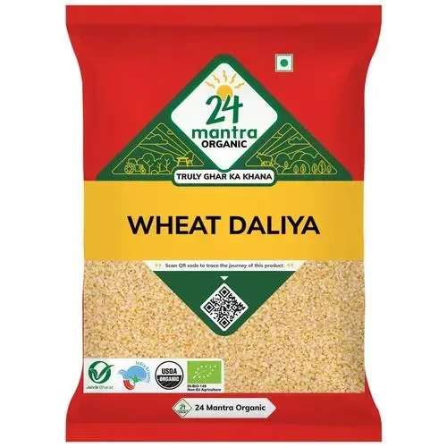 24 Mantra Organic Wheat Daliya - 500 g