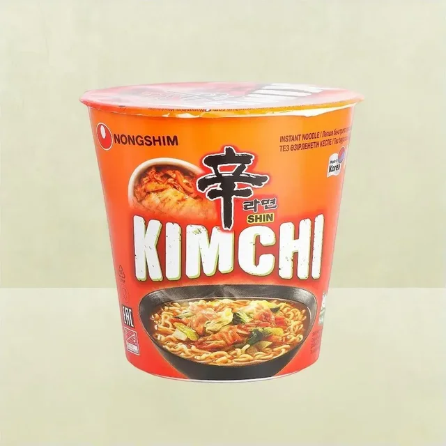 Nongshim Kimchi Ramyun Cup Noodles - 70 g