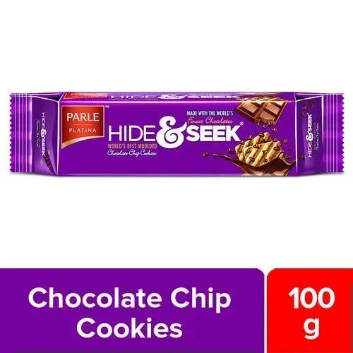 Parle Hide & Seek Chocolate Chip Cookies - 100 gm