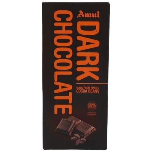 Amul 55% Rich In Cocoa - Dark Chocolate - 150 g