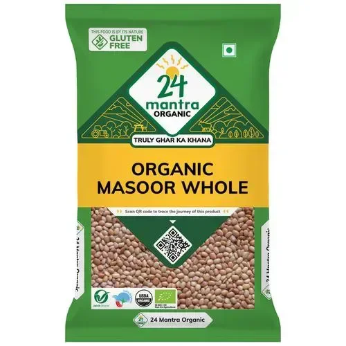 Organic Masoor Whole