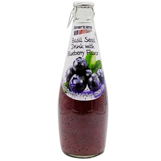 Americano Basil Seed Drink - Blueberry