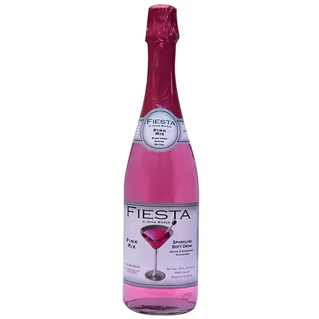 Sparkling Pink Drink - Grape & Raspberry Flavoured