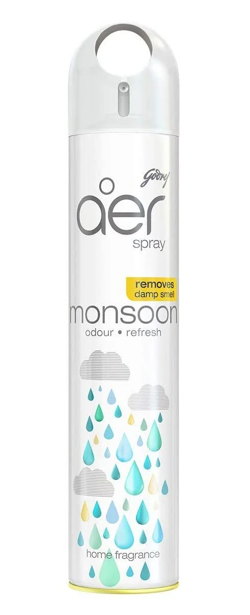 Godrej Aer Monsoon Odour Refresher Air Freshener - 220 ml