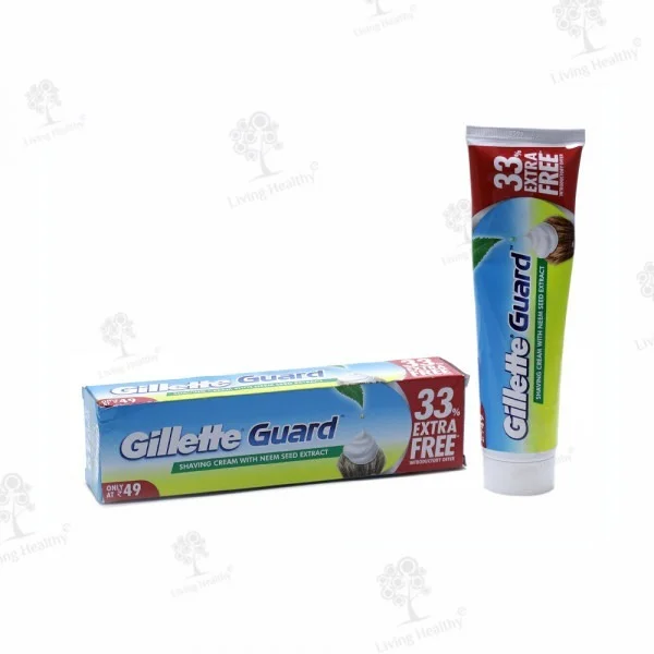 gillete Gillete Guard - Shaving Cream With Neem Seed Extract - - 125 g