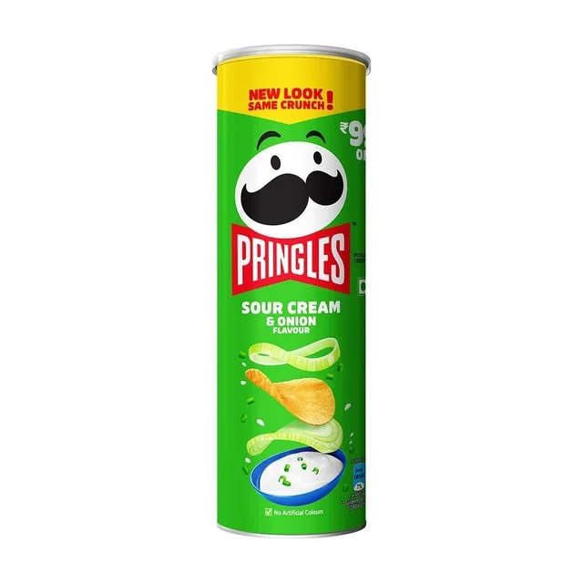 Pringles Sour Cream 'N Onion - 107gm