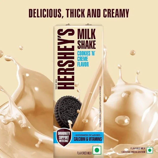 Hersheys Cookies & Cream Milkshake