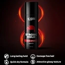 Beardo Strong Hold Spray - 192 ml