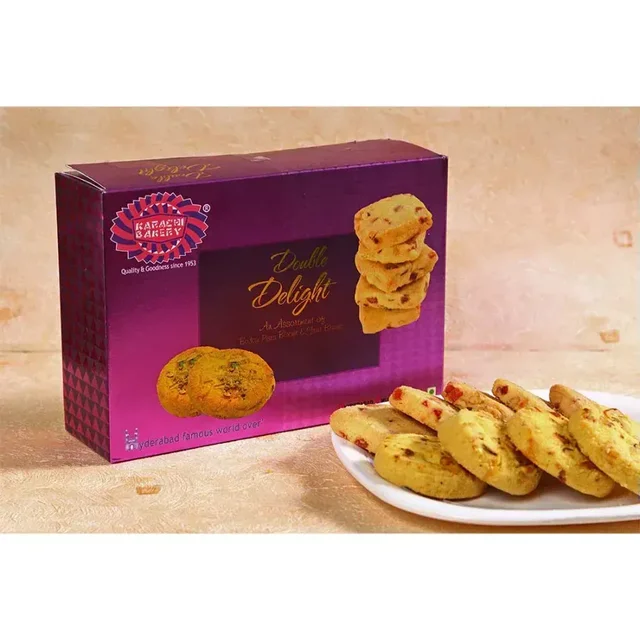Karachi Bakery Double Delight Badam Pista & Fruit - 400 g