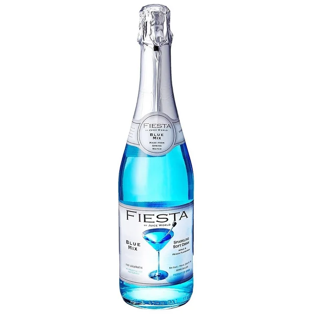 Sparkling Blue Drink - Apple & Peach Flavoured