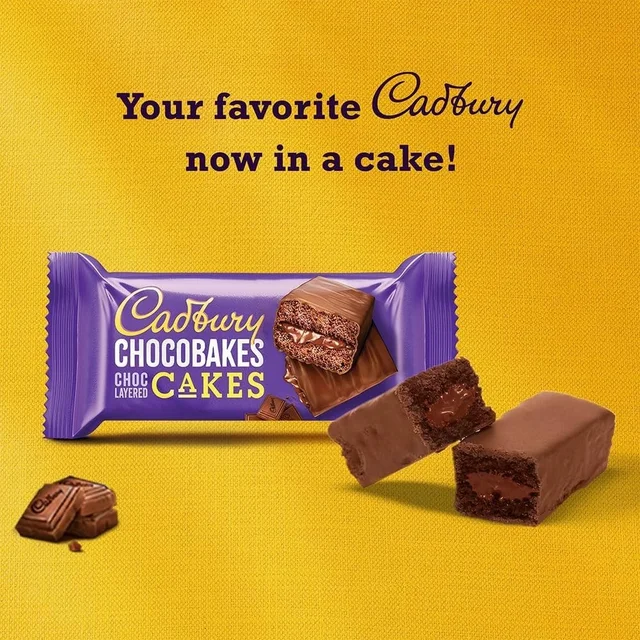 Cadbury Chocobakes Choco Layered Cake (19G X 3) - 57 g