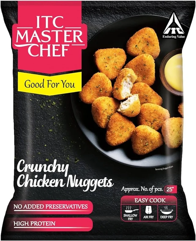 ITC Master Chef Crunchy Chicken Nuggets - 450gm