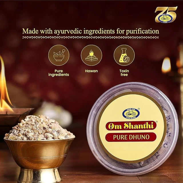 Cycle Om Shanthi Pure Dhuno - 75g