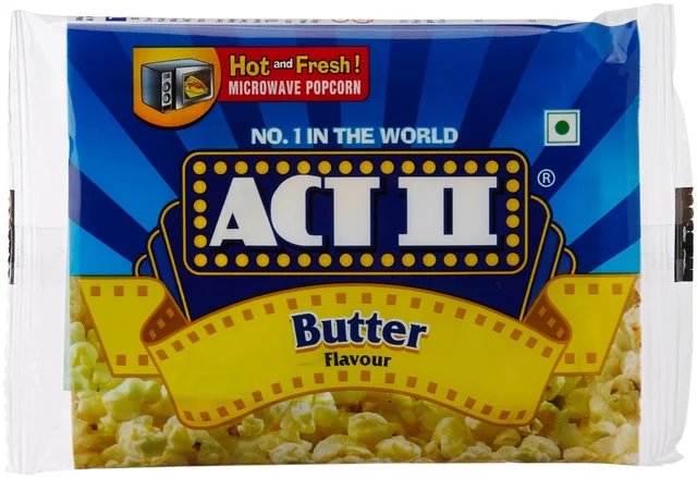 Act ii Act 2 Butter Lover Microwave Popcorn - 99gm