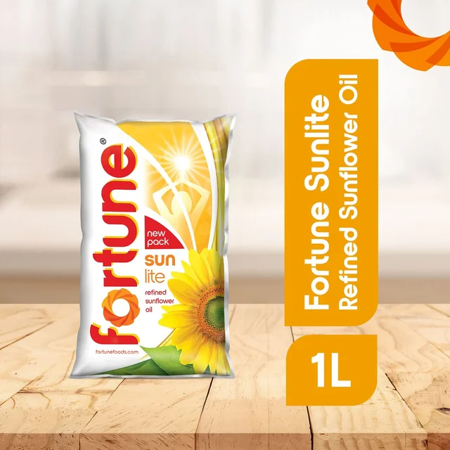 Fortune Refined Sunflower Oil - 1 l