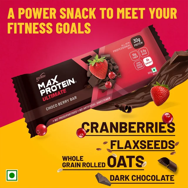 Max Protein Active Ultimate Choco Berry Protein Bar