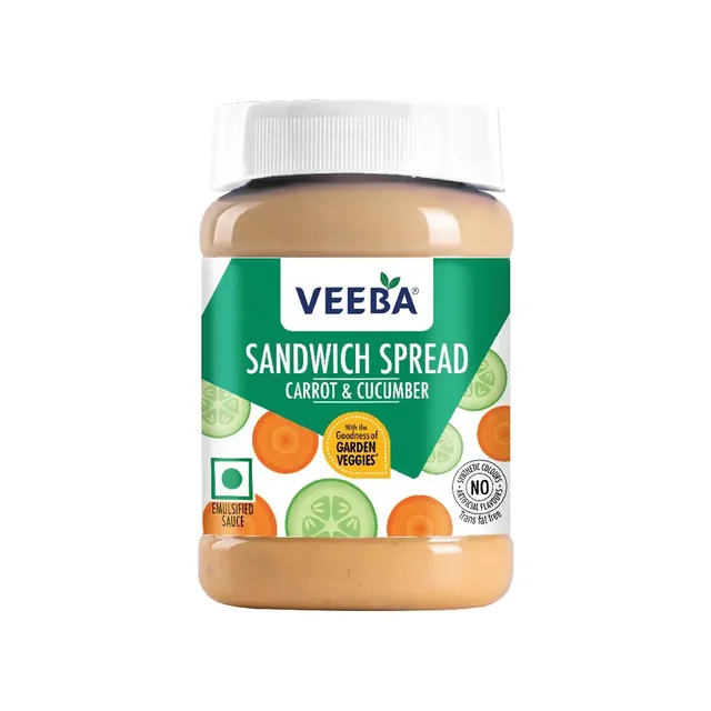 Veeba Sandwich Spread Carrot & Cucumber - 250 gm
