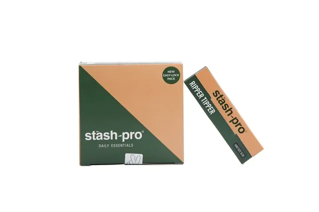 Brown Ripper Rolling Paper Stash Pro