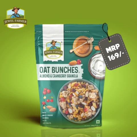 Jewel farmer Jewel Farmer Almond & Cranberry - Granola - 250 g