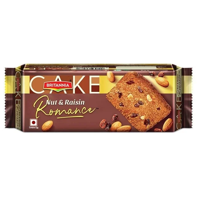 Brittania Nuts & Raisins Romance Cake - 140 g