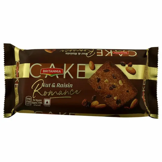 Brittania Nuts & Raisins Romance Cake Large - 140 g