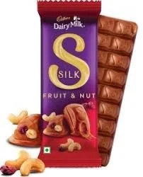 Cadbury Silk Fruit & Nut Chocolate Bar - 55 g