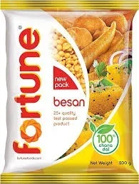 Fortune 100% Chana Dal Besan - 500 g