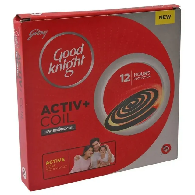 goodknight Activ+ Coil - Low Smoke Coil - 10 pieces