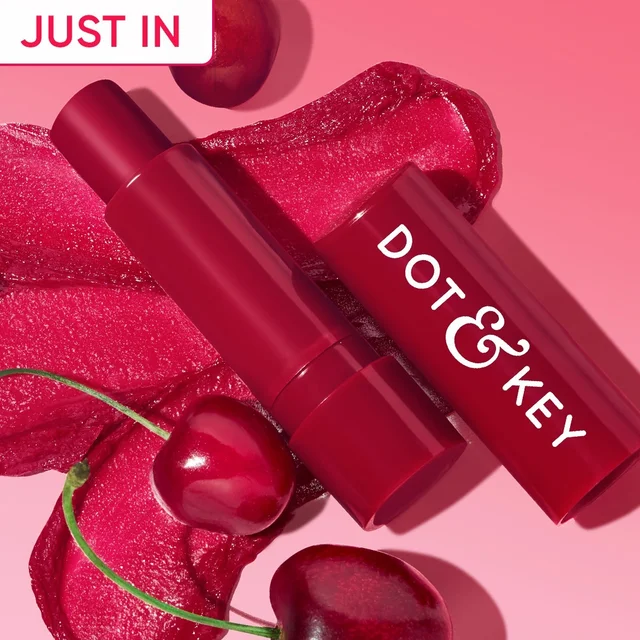 Dot & Key Barrier Repair Hydrating Lip Balm SPF 50+ (Cherry Crimson - High Tinted)