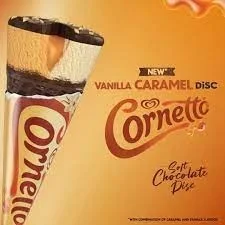 Kwality Walls Cornetto Choco Brownie Frozen Dessert Cone - 110 ml