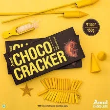 Amul Choco Cracker - Milk Chocolate - 150 g