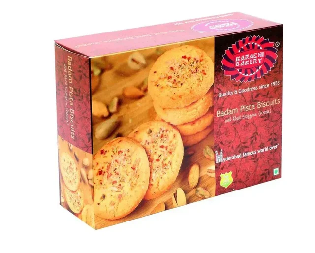 Karachi bakery Badam Pista - 400 gm