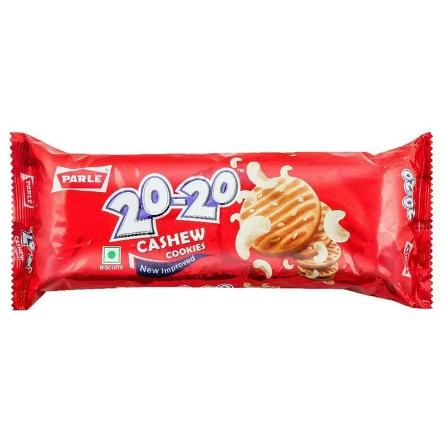 Parle 20-20 Cashew Cookies - 200g