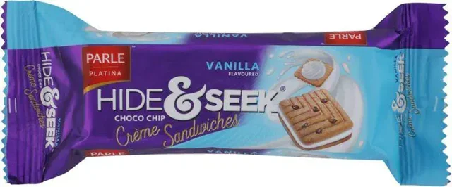 Parle Hide & Seek Vanilla Creme Sandwich Biscuit - 101 gm