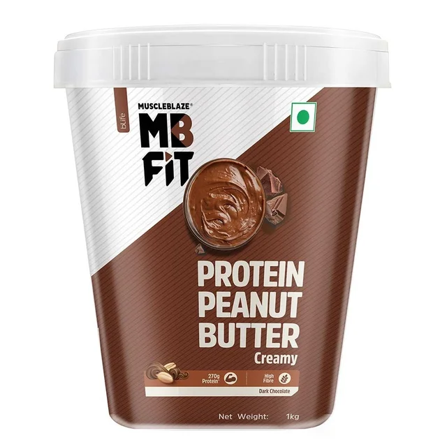Muscle Blaze Peanut Butter Creamy - 340 gm