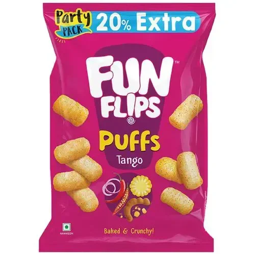 Funflips - Tango - Baked And Crunchy Puffs - 70 g