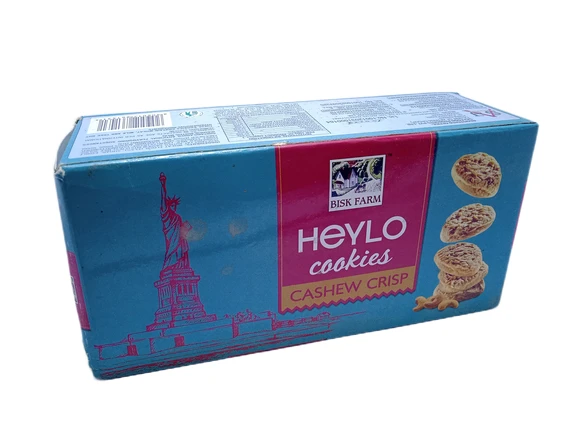Biskfarm Heylo Artisan Cashew Crisp Cookies - 75g