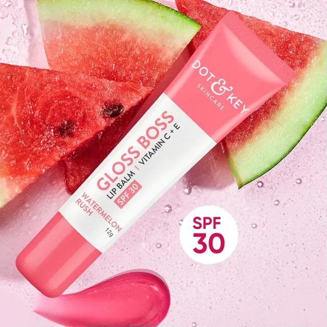 Dot & Key SPF 30 Tinted Lip Balm (Watermelon Rush - High Tinted)
