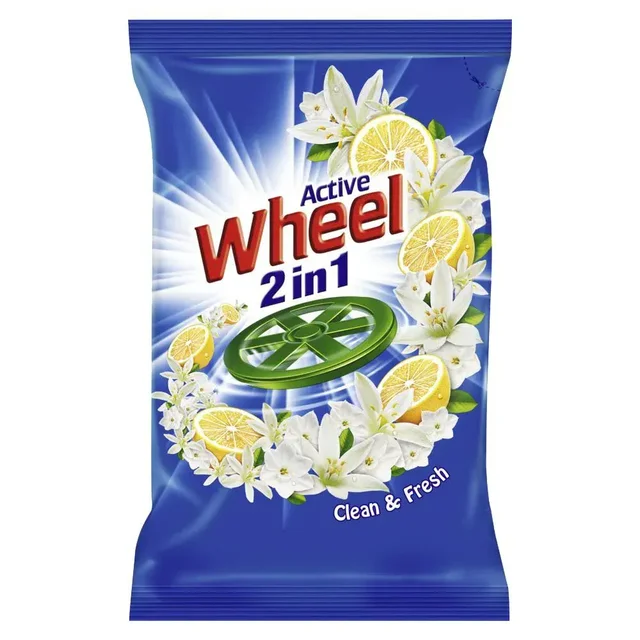 Wheel 2 In 1 Cleam & Fresh Detergent Powder - 500 g