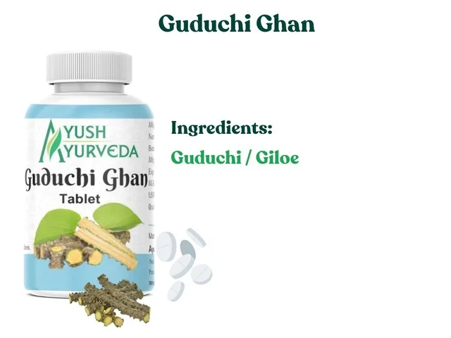 Sanshamni Vati / Guduchi Ghan - 120 Tab