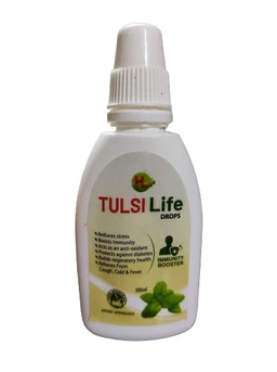 Tulsi Life Drop, ( Five Type of Tulsi & W.H.O Certified, C.M.A.R.C Approved) - 30ml