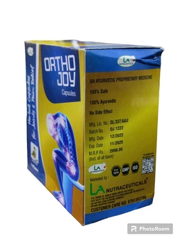 Ortho Joy Capsules ( Set On 2 Pots) Maha Discount Offer - Gold, 2 × 60 Pieces Capsules