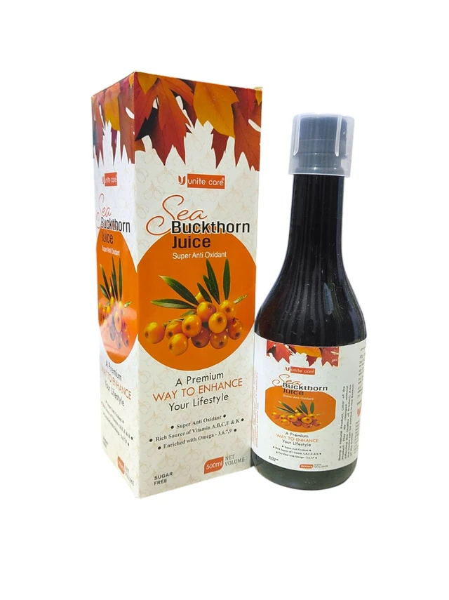 Sea Buckthorn Juice 500ml - 500ml, Independence Day Special Offer