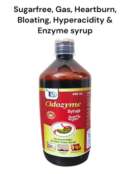Cidozyme Syrup - 450ml, Liquid & Sugar free